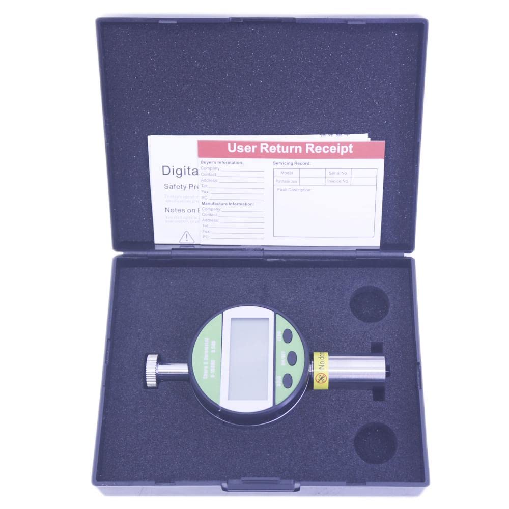 LX-D-Y Digital Shore D Hardness Tester Durometer Rubber Hardness Gauge 0-100HD Sponge Hardness Meter