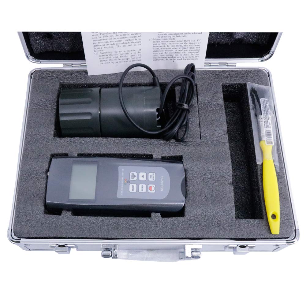 MC-7828G Digital Grain Moisture Meter for 22 Kinds Grains Moisture Range 0~50%