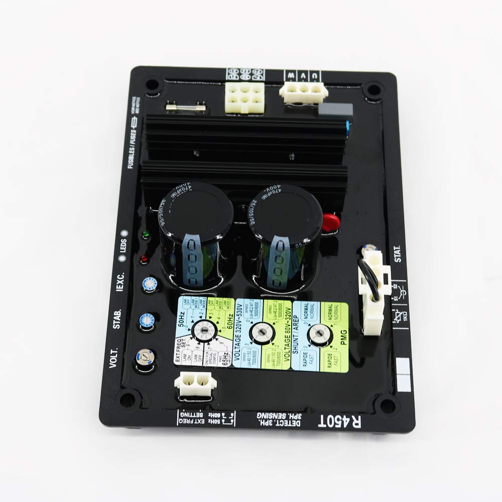 R450T Automatic Voltage Regulator Generator Parts Three Phase Brushless AVR