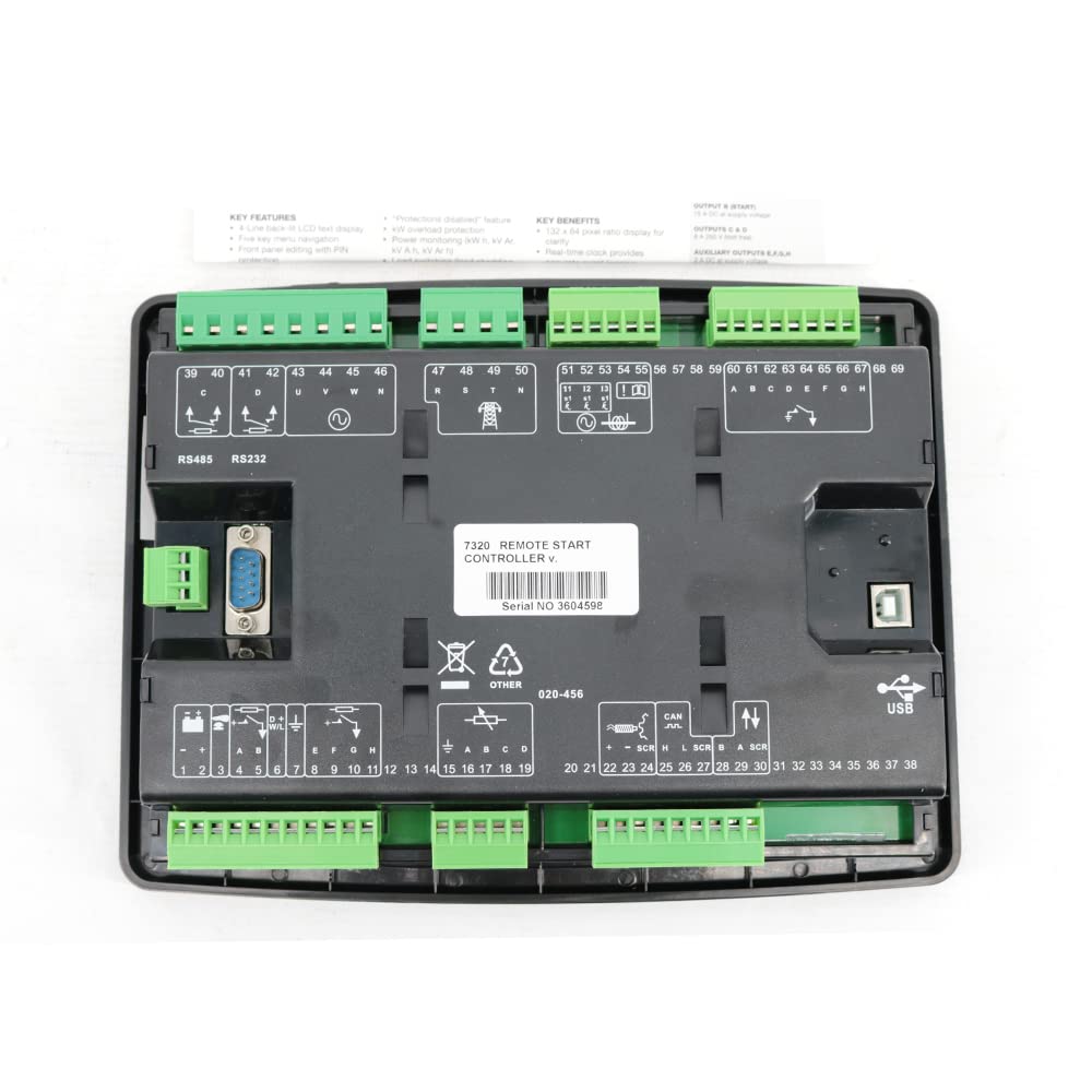Generator Controller Auto Start Control Module Replacement of Deep Sea DSE7320