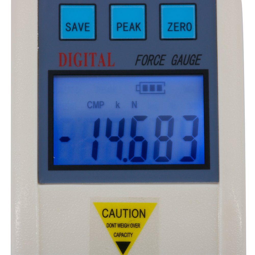 Graigar HF-10K Digital Force Gauge with S External Sensor 10KN 10000N 1000KG 2200LB Push Pull Force Gauge Tester