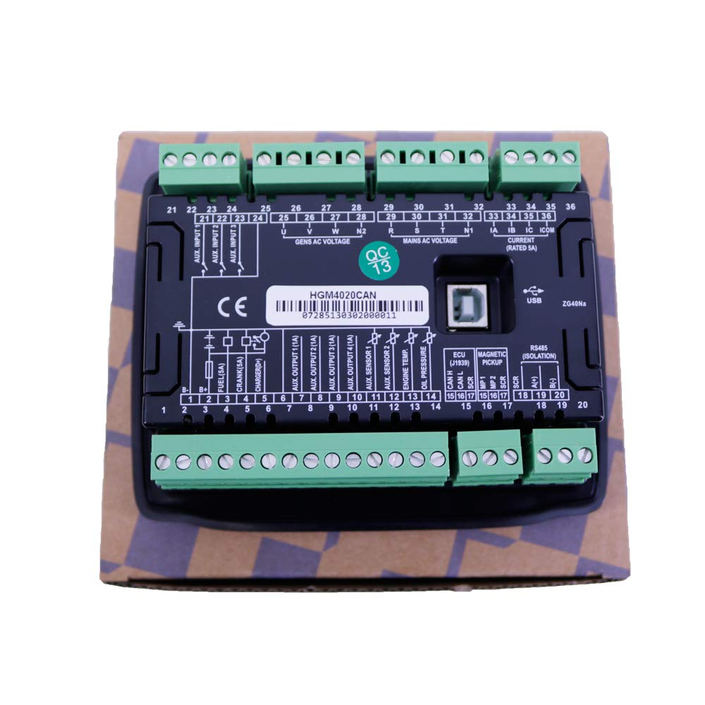 Smartgen HGM4020CAN Genset Controllers Auto Mains Failure Module with Generator Automatic Transfer Control Function