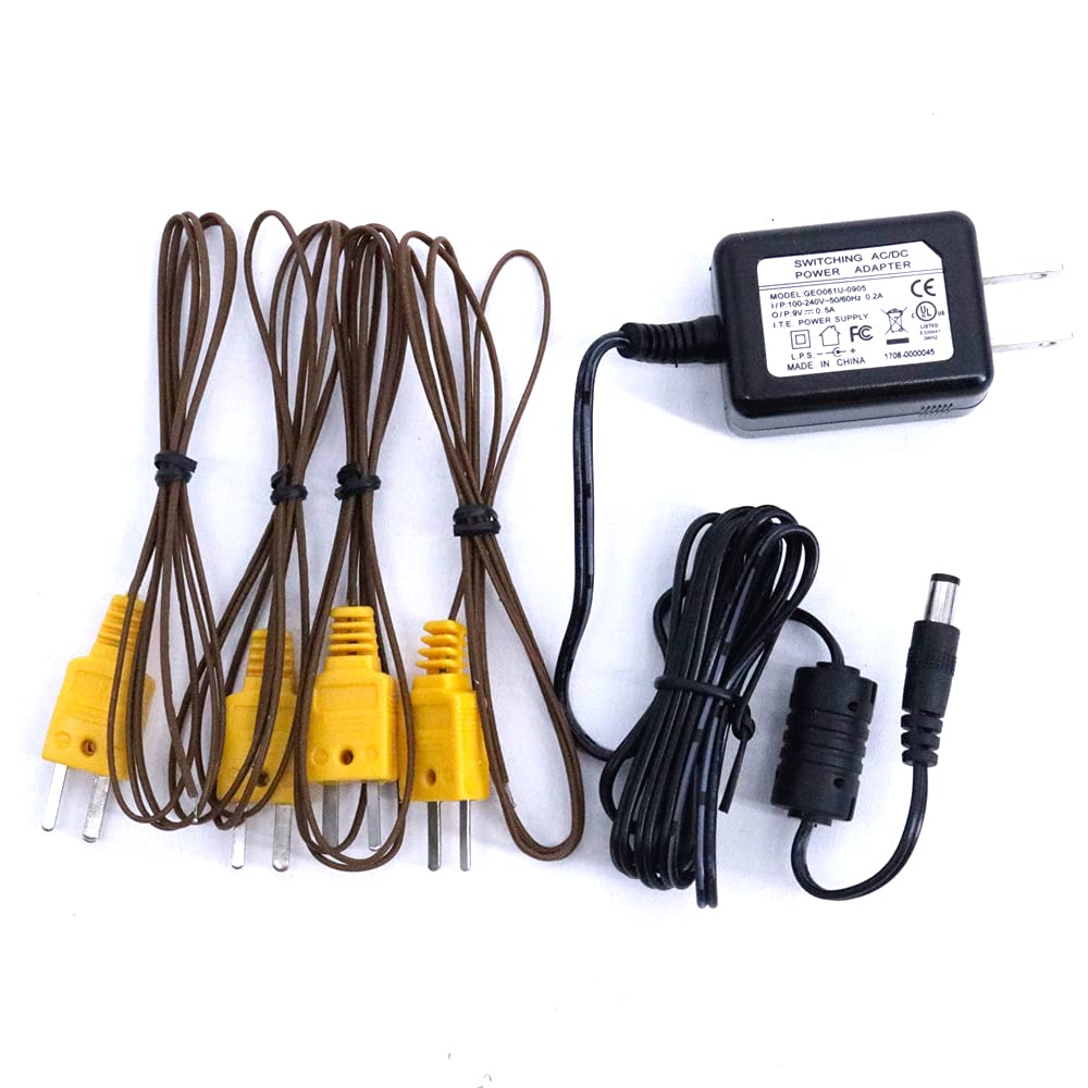 TENMARS TM-747D Digital Thermocouple Thermometer K,J,T,E,R,S,N Temperature Meter with RS-232 Program