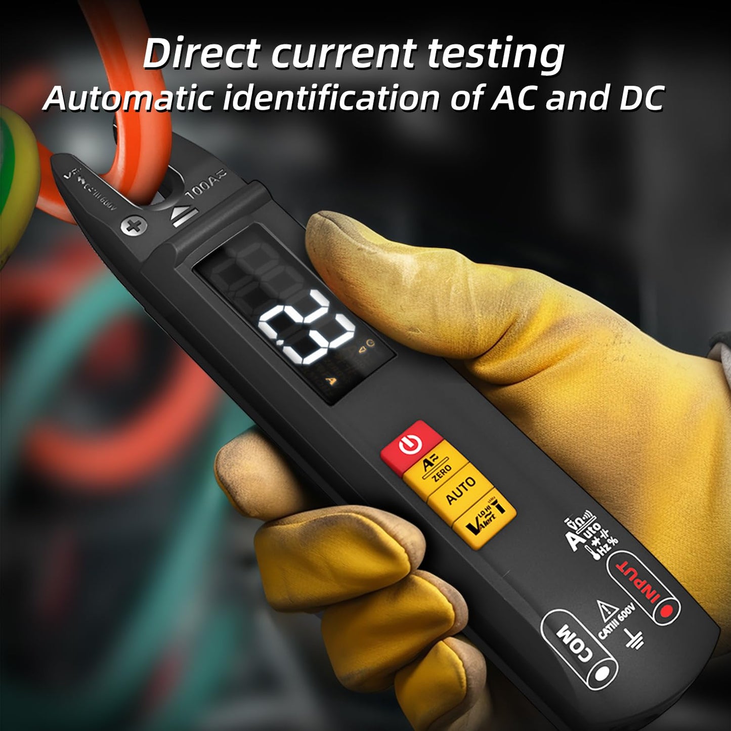 BSIDE-U1 Multi-Mode U-Type Current Multimeter Digital Clamp Meter DC AC 100A Ammeter Electrical Tester Automatic Multimeter
