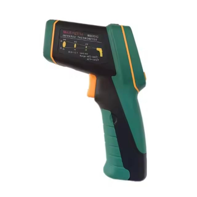 MS6531C Handheld Digital LCD IR Thermometer Laser Industrial Temperature Tester Pyrometer Range -40~800℃