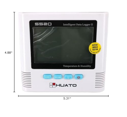 S520-EX Alarm Temperature Humidity Data Logger -40~+85℃ 0~100% RH