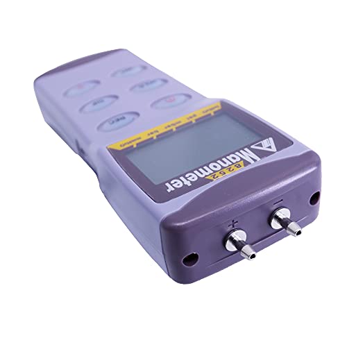 AZ8252 2PSI Portable Digital Manometer Differential Pressure Meter Pressure Gauge