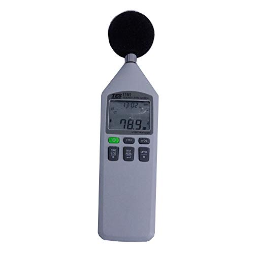 Graigar TES-1151 Digital Sound Level Meter 30 to 130 dB TES1151 DC/AC Noise Level Tester