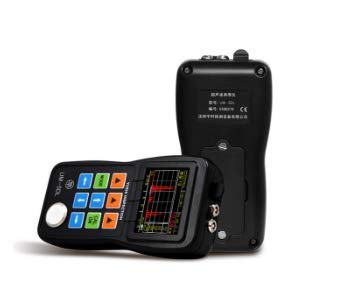 Graigar UM-5DL Handheld Portable Ultrasonic Thickness Gauge Tester Meter A&B Scan Portable Thickness Tester Measuring Range 0.50mm to 508mm with TC510 Probe through Paint/Coatings & Data Logger