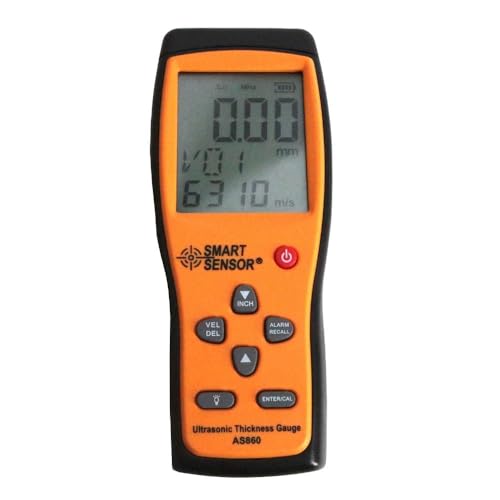 Smart Sensor Digital Ultrasonic AS860 with Thickness Measurement Measuring Range 1.2-225mm Frequency 5MHz