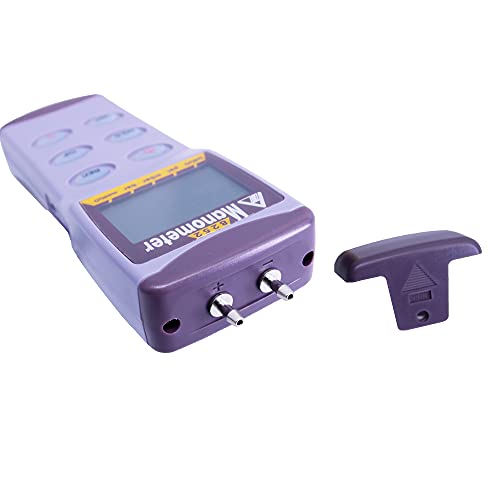 AZ8252 2PSI Portable Digital Manometer Differential Pressure Meter Pressure Gauge
