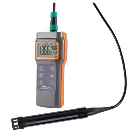 AZ86023 Economic DO Meter with Fluorescent Optical DO Probe Measuring Range 0.0%~200.0% with Temperature Display