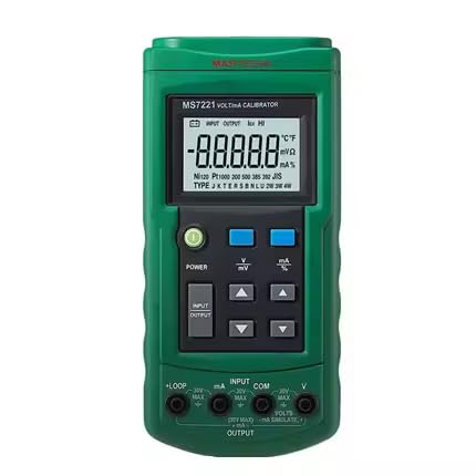 MS7221 Volt/mA Source Voltage Current Calibrator Meter Output Step DC 0-10V 0-24mA Tester