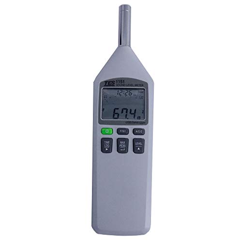 Graigar TES-1151 Digital Sound Level Meter 30 to 130 dB TES1151 DC/AC Noise Level Tester