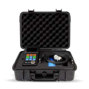 Graigar UM-5DL Handheld Portable Ultrasonic Thickness Gauge Tester Meter A&B Scan Portable Thickness Tester Measuring Range 0.50mm to 508mm with TC510 Probe through Paint/Coatings & Data Logger