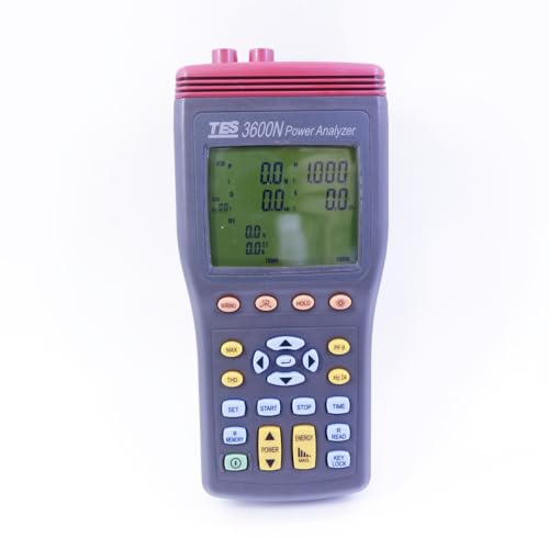 TES-3600N 3P4W Power Quality Analyzer Harmonic Clamp Meter Harmonic Analysis Meter