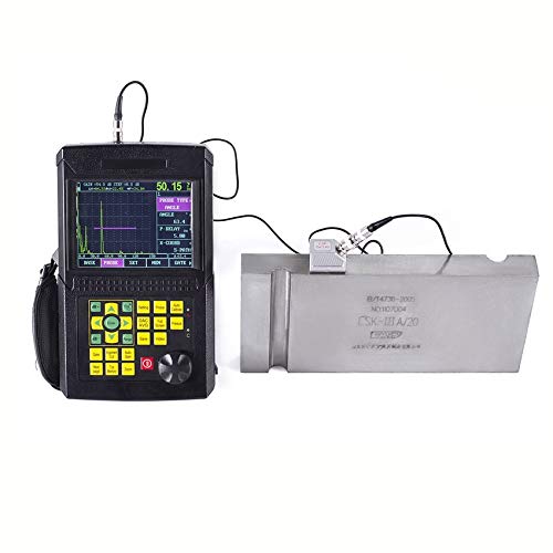 Graigar Leeb510 Digital Ultrasonic Flaw Detector High Precise Positioning Scanning Range 0~6000mm Velocity Range 1000~11000