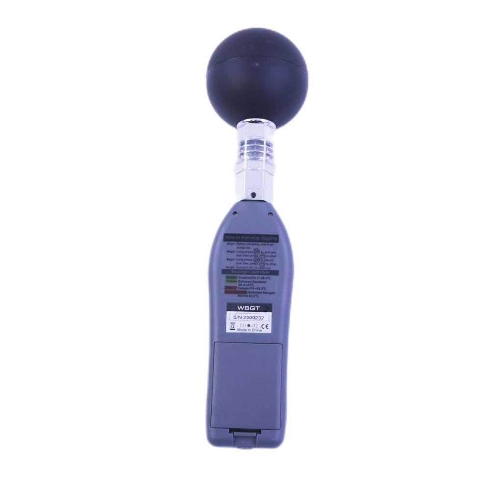 AZ87786 Handheld WBGT Data Logger Wet Bulb Globe Temperature Meter WBGT Meter with Data Logger