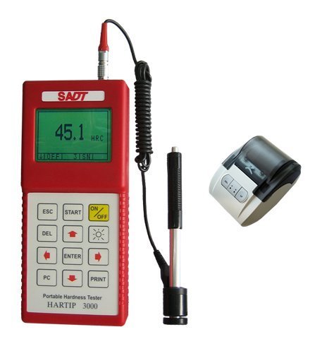 Graigar HARTIP-3000 Digital Leeb Hardness Tester Portable Metal Hardness Tester with RS232 Interface HL HRC HRB HB HV HS Scale