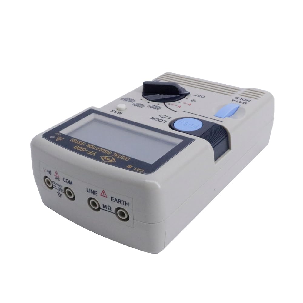 Tenmars YF-509 Digital Insulation Tester AC DC Voltage Meter High Resistance Insulation Meter