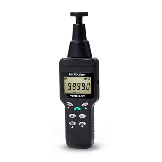 Tenmars TM-4100/TM-4100D Tacho Meter Digital Tachometer Detection Distance 50mm to 500mm (1.58 to 19.7) TM-4100D