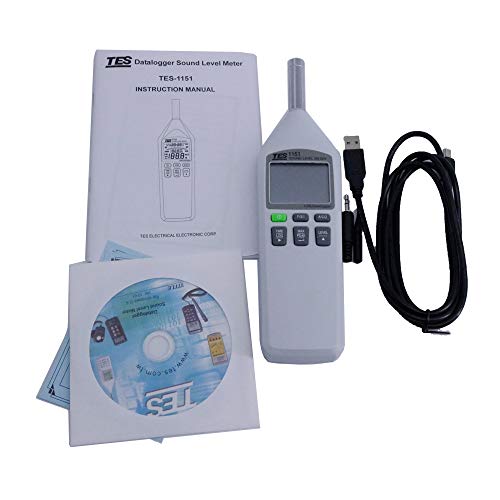 Graigar TES-1151 Digital Sound Level Meter 30 to 130 dB TES1151 DC/AC Noise Level Tester
