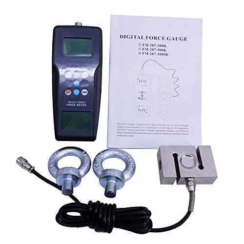 FM-207-1000K Digital Force Gauge Digital Push and Pull Force Meter