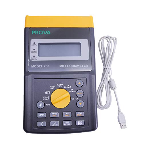 Graigar PROVA700 Milli-Ohmmeter Resistance Meter Accuracy 0.05