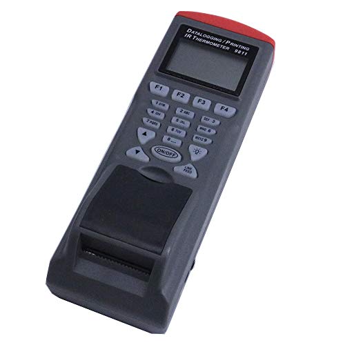 AZ9811 IR Laser Thermometer Data Logger with Printer Industrial Digital Temperature Meter Range -40~500C