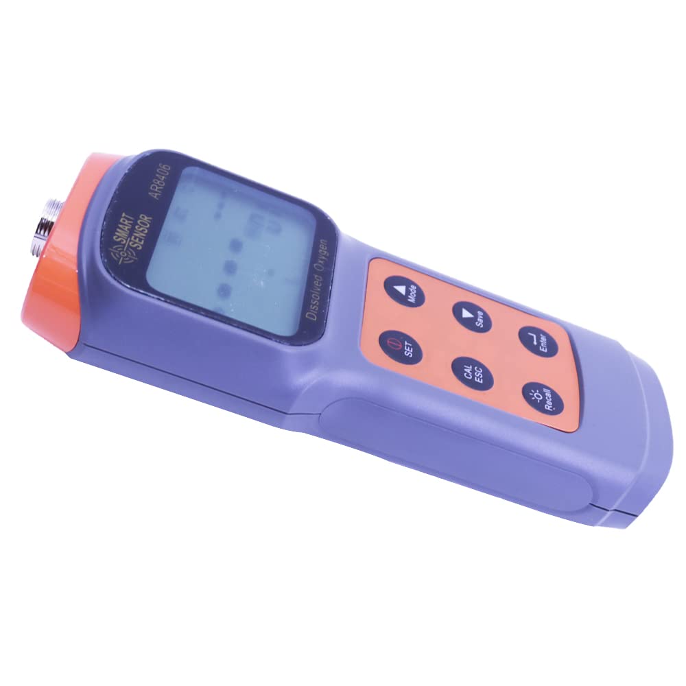 Smart Sensor AR8406 Portable Dissolved Oxygen Meter Digital DO Tester Water Quality Meter 0.0-30.0 mg/L