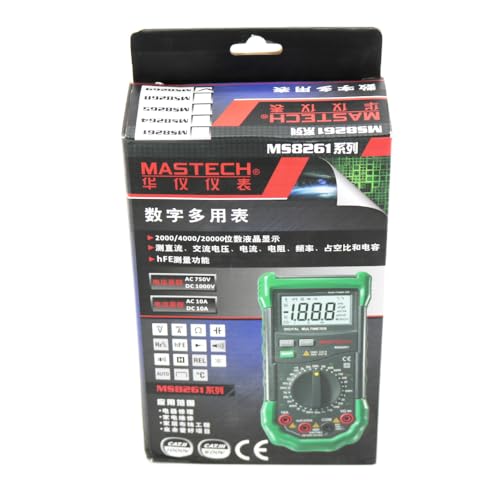 Mastech MS8269 Digital Multimeter AC/DC Voltage Current Resistance Capacitance Frequency Inductance Temperture Meter