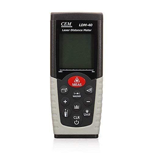 Graigar LDM-40 Laser Distance Meter Laser Rangefinder Measurement Distance Meter Measuring Range 0.05 to 40m