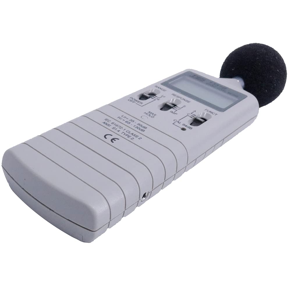 TES-1351B Digital Sound Level Meter 1.5Hz to 8KHz Noise Tester 30 to 130 dB Sound Analyzer