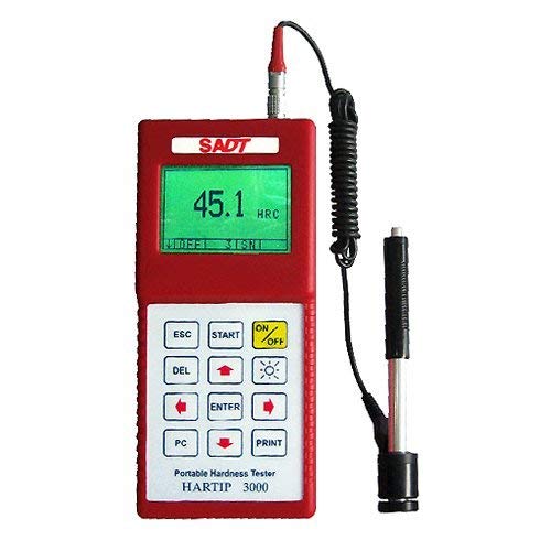 Graigar HARTIP-3000 Digital Leeb Hardness Tester Portable Metal Hardness Tester with RS232 Interface HL HRC HRB HB HV HS Scale