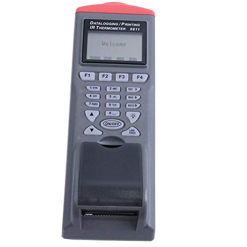 AZ9811 IR Laser Thermometer Data Logger with Printer Industrial Digital Temperature Meter Range -40~500C