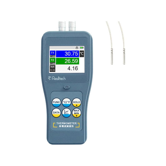 RT1562 Platinum Resistance Thermometer Two Sampling Channels 0.01°C/°F High Resolution
