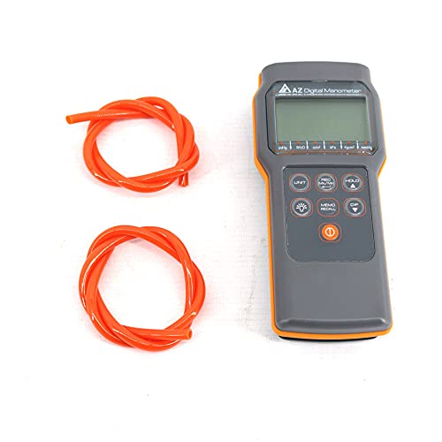 AZ82062 Portable Differential Pressure Gauge 6 psi Digital Manometer