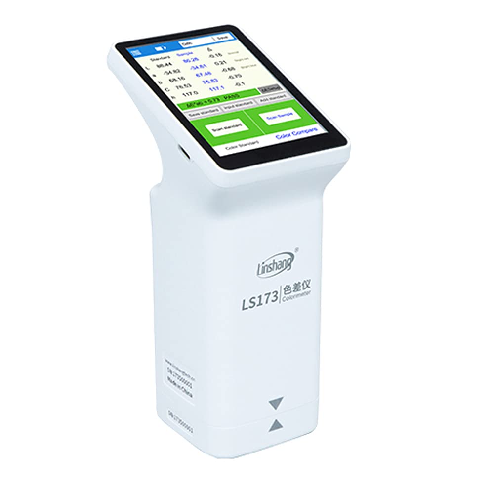LS173 Portable Multifunctional Colorimeter D/8° Touch Scree Color Difference Analyzer Color Tester