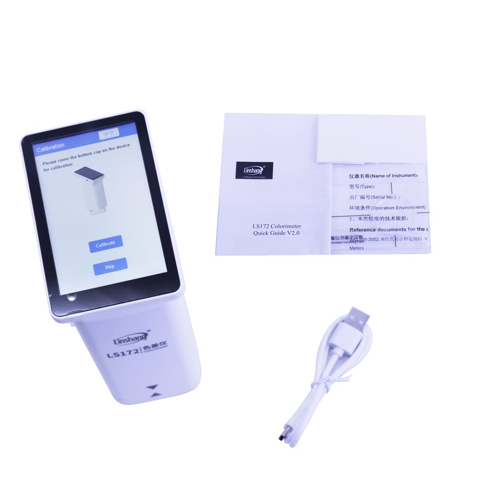 LS172 Handheld Multifunctional Colorimeter Color Analyzer with Big Touch Screen Color Tester