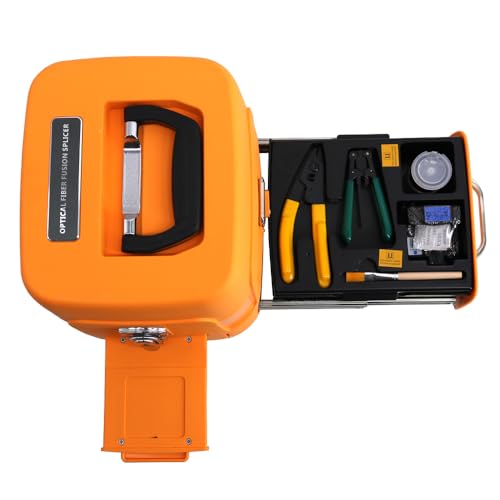 AI-7C Fusion Splicer 6-Motor high Capacity Battery Auto Focus Fusion Splicing Machine