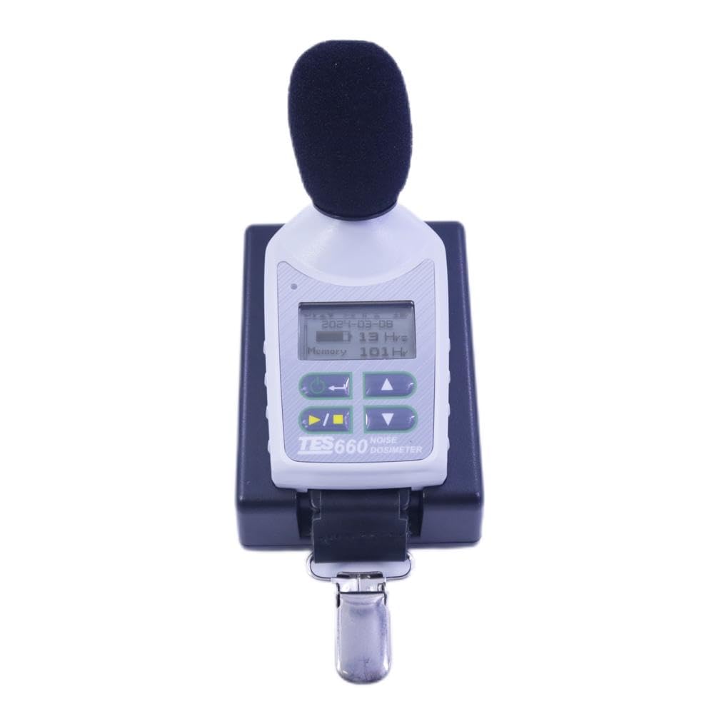 TES-660 Micro Noise Dosimeter(Badge Type) Personal Sound Exposure Meters Sound Level Meter