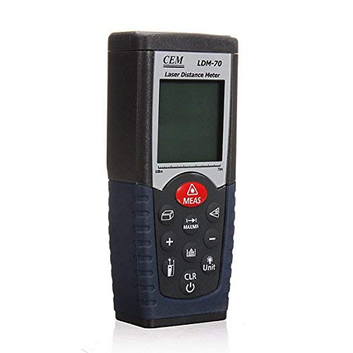 Graigar LDM-70 Laser Distance Meter Laser Rangefinder Infrared Range Finder Measuring Range 0.05 to 70m