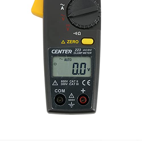 CENTER-223 Mini Clamp Meter High Resolution AC/DC Current Clamp Meter