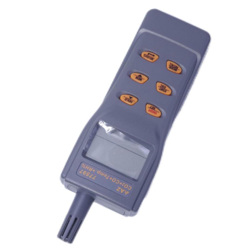 AZ77597 Combo Portable CO CO2 Temperature Humidity Data Logger Carbon Dioxide Recorder Combo IAQ Meter