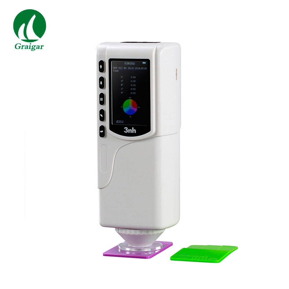 NR60CP Industrial Colorimeter Double Apertures Color Meter 8mm and 4mm Digital Color Analyzer Spectrophotometer