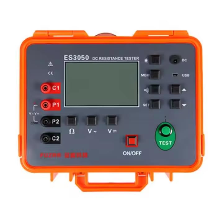 ES3050 30.00K OHM 1000V DC Resistance Tester Four-Wire Test for Low-Value Resistance