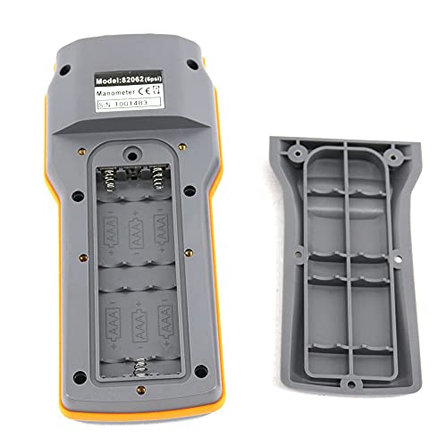 AZ82062 Portable Differential Pressure Gauge 6 psi Digital Manometer