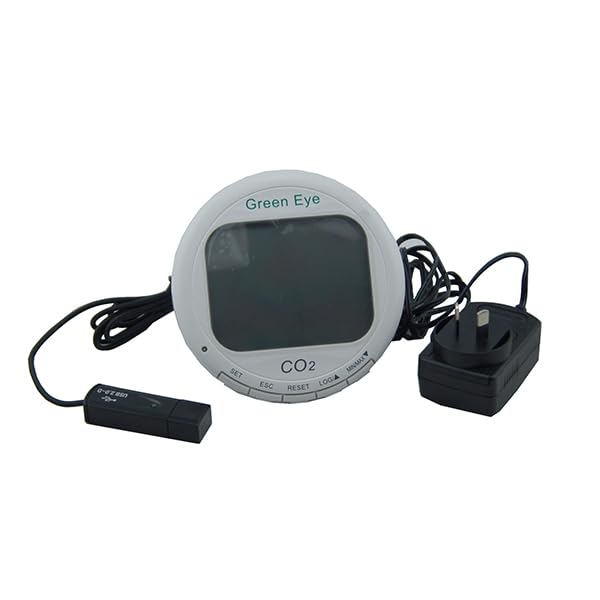 AZ7798 Indoor Air Quality Monitor CO2 Recorder Logger CO2 Temperature RH Data Logger CO2 Range 0~9999ppm