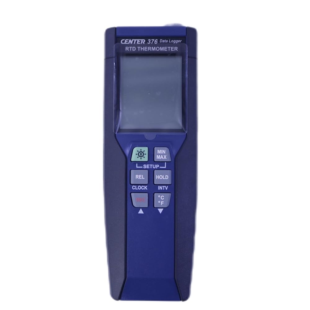 CENTER-376 Digital RTD Thermocouple Thermometer PT100 Sensor (0.01C) -100~400C 16,000 Records Data Logger with Software