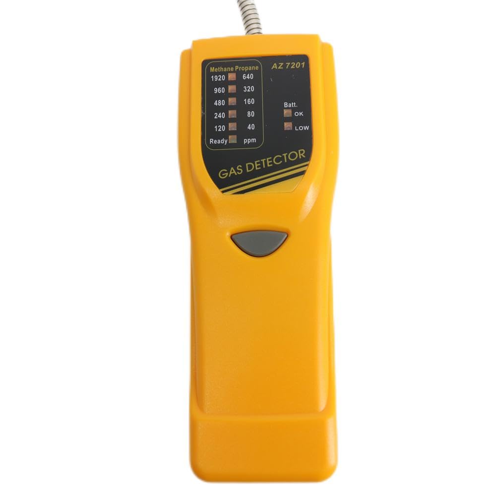 AZ7201 Portable Methane Propane Gas Leak Detector Gas Detector CH4 Gas Leakage Meter